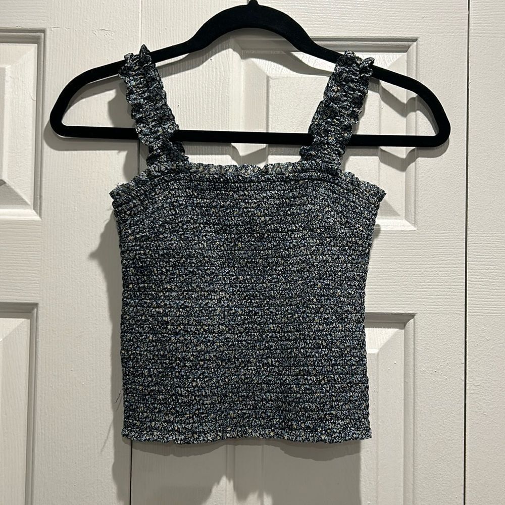 Abercrombie & Fitch Smocked Tank Top, Size XS